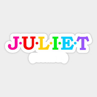 Juliet - Youthful. Sticker